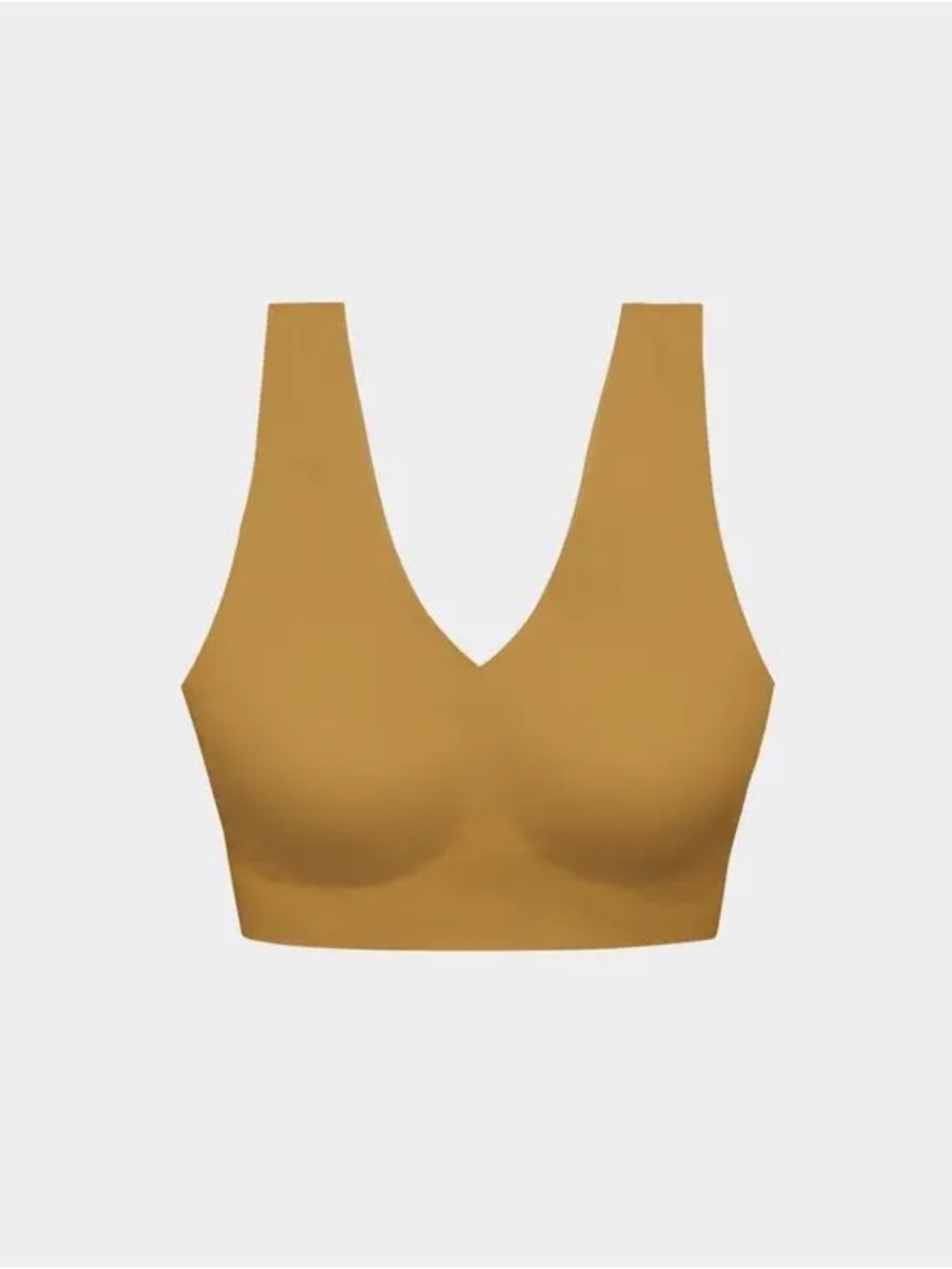EBY Seamless Smoothing Wireless Bralette in Butternut - Size Small